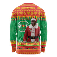 Burkina Faso Christmas Long Sleeve Shirt I Stand With Traore - Wonder Print Shop