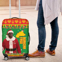 Burkina Faso Christmas Luggage Cover I Stand With Traore - Wonder Print Shop