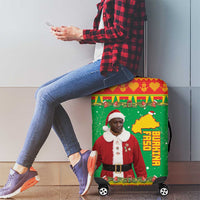 Burkina Faso Christmas Luggage Cover I Stand With Traore - Wonder Print Shop