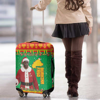Burkina Faso Christmas Luggage Cover I Stand With Traore - Wonder Print Shop