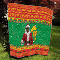 Burkina Faso Christmas Quilt I Stand With Traore - Wonder Print Shop