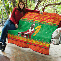 Burkina Faso Christmas Quilt I Stand With Traore - Wonder Print Shop