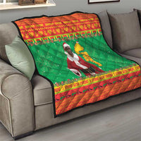 Burkina Faso Christmas Quilt I Stand With Traore - Wonder Print Shop