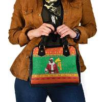Burkina Faso Christmas Shoulder Handbag I Stand With Traore - Wonder Print Shop