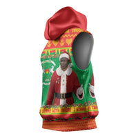 Burkina Faso Christmas Sleeveless Hoodie I Stand With Traore - Wonder Print Shop