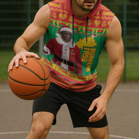 Burkina Faso Christmas Sleeveless Hoodie I Stand With Traore - Wonder Print Shop