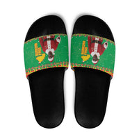 Burkina Faso Christmas Slide Sandals I Stand With Traore - Wonder Print Shop