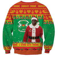 Burkina Faso Christmas Sweatshirt I Stand With Traore - Wonder Print Shop
