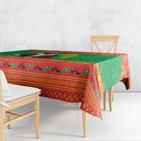 Burkina Faso Christmas Tablecloth I Stand With Traore - Wonder Print Shop