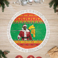 Burkina Faso Christmas Tree Skirt I Stand With Traore - Wonder Print Shop