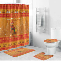 Funny Christmas F Caw F Chicken Bathroom Set Merry Craw Mas - Wonder Print Shop
