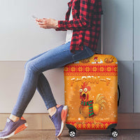 Funny Christmas F Caw F Chicken Luggage Cover Merry Craw Mas - Wonder Print Shop