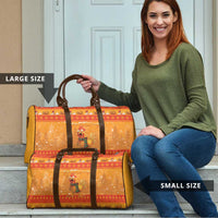 Funny Christmas F Caw F Chicken Travel Bag Merry Craw Mas - Wonder Print Shop