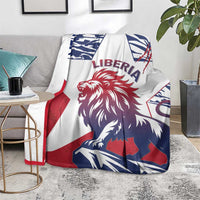 Liberia Lion Blanket Grunge Style