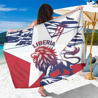 Liberia Lion Sarong Grunge Style - Wonder Print Shop