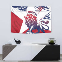 Liberia Lion Tapestry Grunge Style - Wonder Print Shop