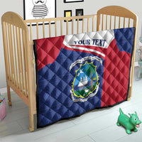 Personalised Liberia Quilt Coat Of Arms - African Pattern - Wonder Print Shop