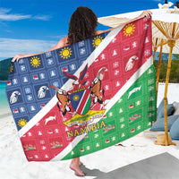 Namibia Christmas Sarong Coat Of Arms Frohe Weihnachten - Wonder Print Shop