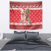 Peru Christmas Tapestry Peruvian Alpaca Feliz Navidad - Wonder Print Shop