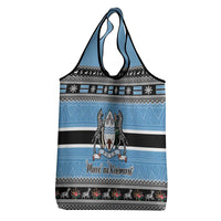 Botswana Christmas Grocery Bag Coat Of Arms Muve neKisimusi