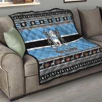 Botswana Christmas Quilt Coat Of Arms Muve neKisimusi - Wonder Print Shop