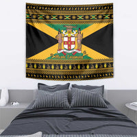 Jamaica Christmas Tapestry Coat Of Arms Merri Crissmuss - Wonder Print Shop