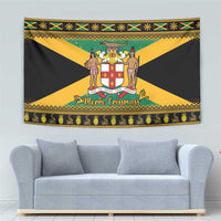 Jamaica Christmas Tapestry Coat Of Arms Merri Crissmuss - Wonder Print Shop