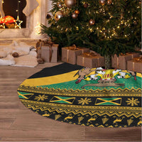 Jamaica Christmas Tree Skirt Coat Of Arms Merri Crissmuss - Wonder Print Shop