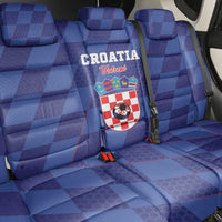 Croatia Football Back Car Seat Cover Come On Vatreni - Wonder Print Shop