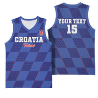 Custom Croatia Football Basketball Jersey Come On Vatreni - Wonder Print Shop