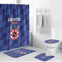 Croatia Football Bathroom Set Come On Vatreni - Wonder Print Shop
