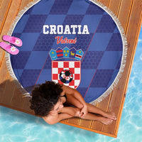 Croatia Football Beach Blanket Come On Vatreni - Wonder Print Shop
