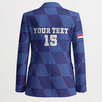 Custom Croatia Football Blazer Come On Vatreni - Wonder Print Shop
