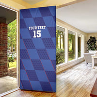 Custom Croatia Football Door Cover Come On Vatreni - Wonder Print Shop