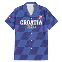 Custom Croatia Football Family Matching Mermaid Dress and Hawaiian Shirt Come On Vatreni - Wonder Print Shop