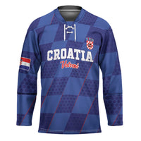 Custom Croatia Football Hockey Jersey Come On Vatreni - Wonder Print Shop
