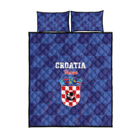 Croatia Football Quilt Bed Set Come On Vatreni - Wonder Print Shop