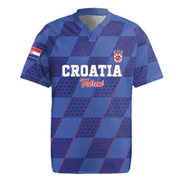 Custom Croatia Football Rugby Jersey Come On Vatreni - Wonder Print Shop