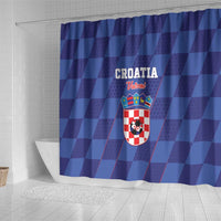 Croatia Football Shower Curtain Come On Vatreni - Wonder Print Shop