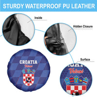 Croatia Football Spare Tire Cover Come On Vatreni - Wonder Print Shop