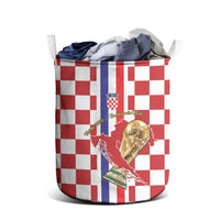Croatia Football Laundry Basket Vatreni 2026 Ready For The World - Wonder Print Shop