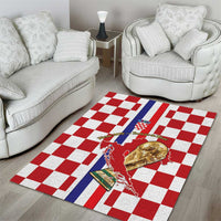 Croatia Football Area Rug Vatreni 2026 Ready For The World - Wonder Print Shop