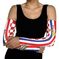 Custom Croatia Football Arm Sleeves Vatreni 2026 Ready For The World - Wonder Print Shop