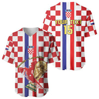 Custom Croatia Football Baseball Jersey Vatreni 2026 Ready For The World - Wonder Print Shop