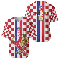 Custom Croatia Football Baseball Jersey Vatreni 2026 Ready For The World - Wonder Print Shop
