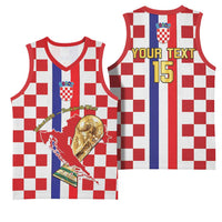Custom Croatia Football Basketball Jersey Vatreni 2026 Ready For The World - Wonder Print Shop
