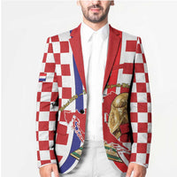 Custom Croatia Football Blazer Vatreni 2026 Ready For The World - Wonder Print Shop
