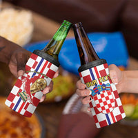 Custom Croatia Football 4 in 1 Can Cooler Tumbler Vatreni 2026 Ready For The World - Wonder Print Shop