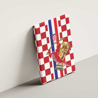 Croatia Football Canvas Wall Art Vatreni 2026 Ready For The World - Wonder Print Shop
