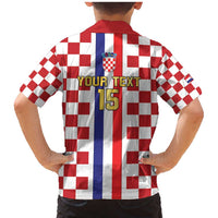 Custom Croatia Football Family Matching Mermaid Dress and Hawaiian Shirt Vatreni 2026 Ready For The World - Wonder Print Shop